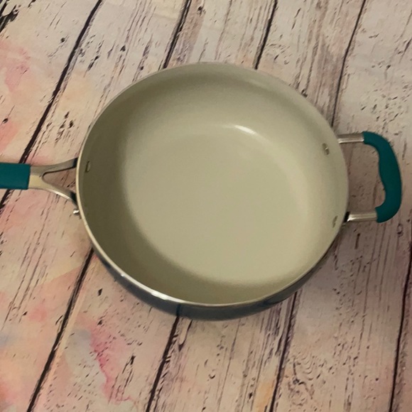 The Pioneer Woman Jumbo Cooker - Ombré Teal - Picture 3 of 8